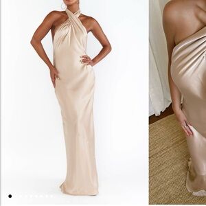 Jasmine Halter Maxi Dress